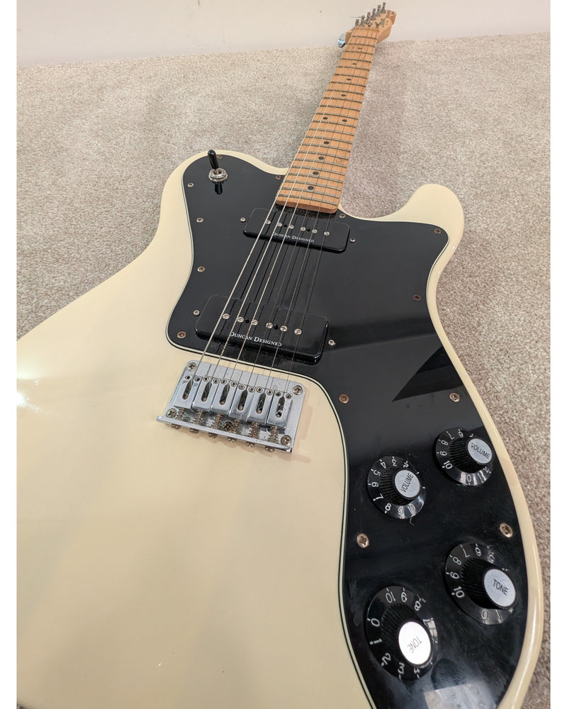 Squier Vintage Modified Telecaster Custom II Indonesia 2011 - Electric Guitar - Blonde - Fair w/ Soft Case - image 7