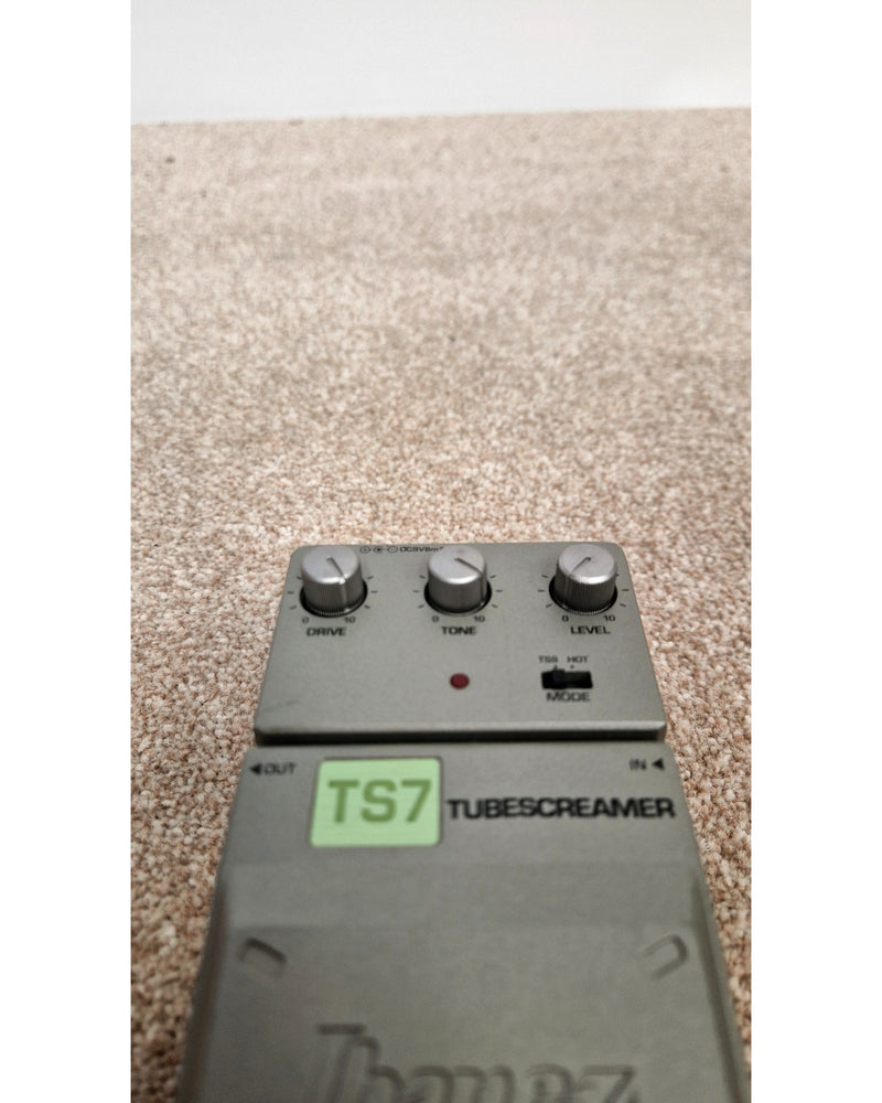 Ibanez TS7 Tube Screamer - Effects Pedal - Silver - Excellent - Image 6