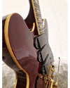 Epiphone Riviera P93 - Semi-Hollow Electric Guitar - Dark Red - Excellent w/ Hard Case - Photo 20