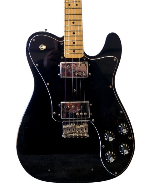 Fender Vintera Telecaster Deluxe Mexican S/N: MZ7008814 - Black – Electric Guitar - Good w/ New Strings & Hard Case
