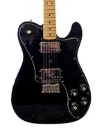 Fender Vintera Telecaster Deluxe Mexican S/N: MZ7008814 - Black – Electric Guitar - Good w/ New Strings & Hard Case - Image 1