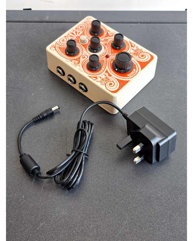 Orange Acoustic Preamp - Effects Pedal - Orange - Excellent - Image 7