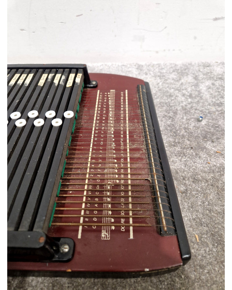 Chromoharp Autoharp - Brown – Autoharp - Fair - Image 4