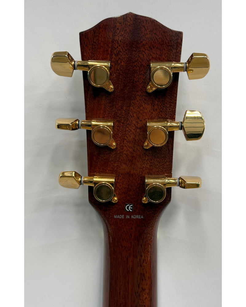 Fender CD-220SCE Bubinga - Acoustic Guitar - Natural - Like New w/ Hard Case - image 7