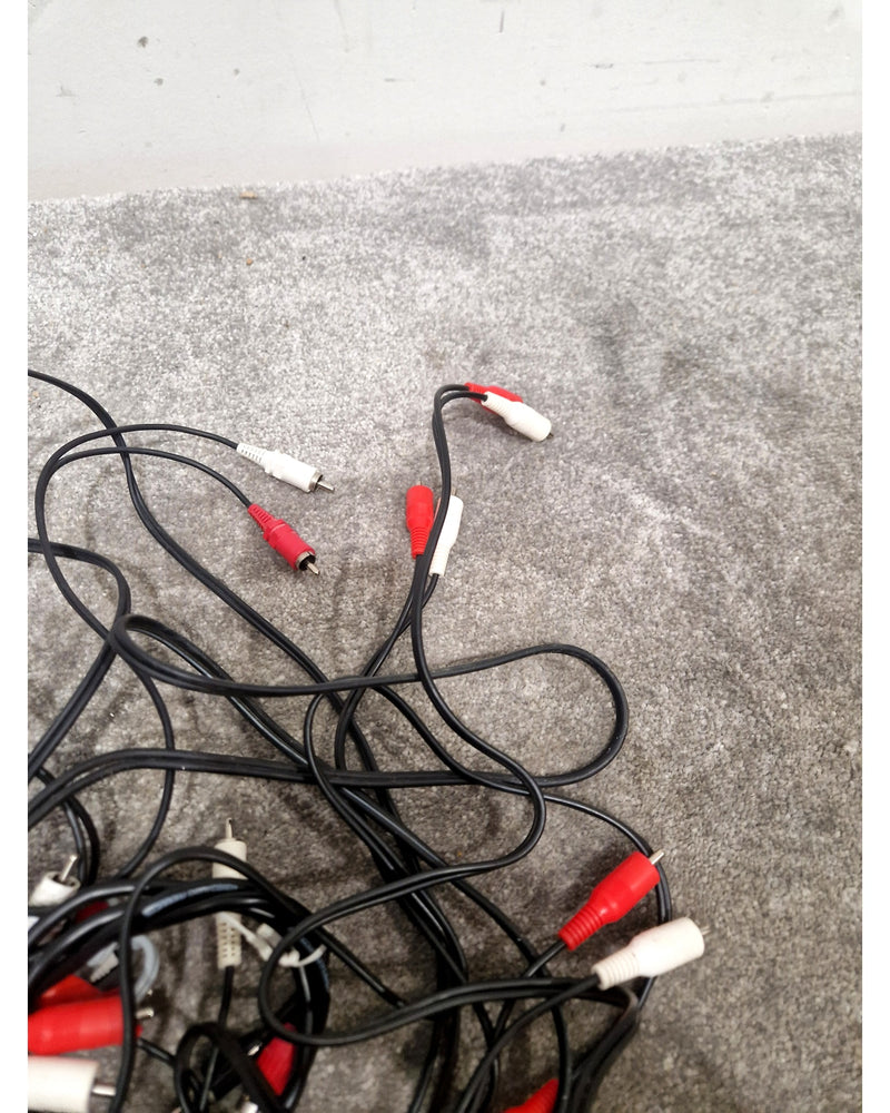 Job-Lot OF RCA Phono Cables - X 8 – Phono Cable - Excellent - Image 7