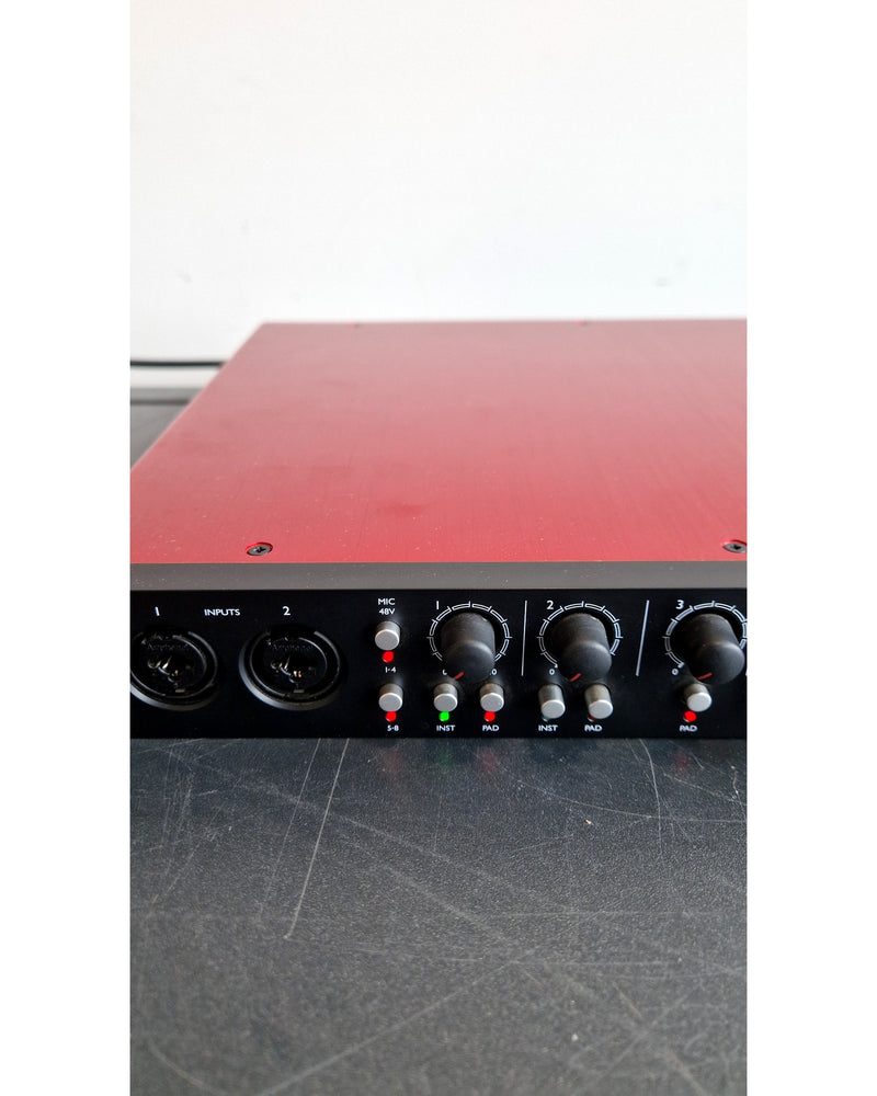 Focusrite Scarlett OctoPre - Audio Interface - Red - Excellent - Image 4
