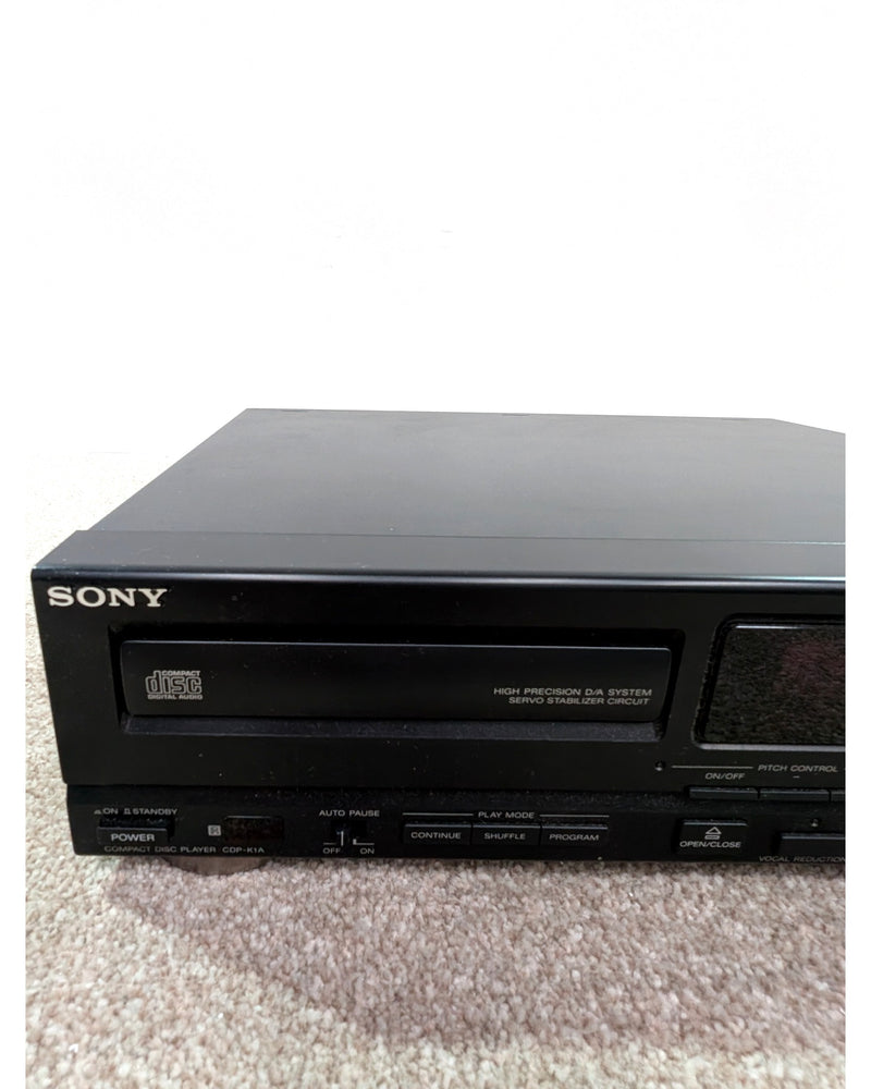 Sony CDP-K1A - CD Player - Excellent w/ Manuals & Remote Controller - image 4