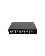 HQ Manual 4 Port Audio/Video Switch - Switcher - Black - Good - Image 2