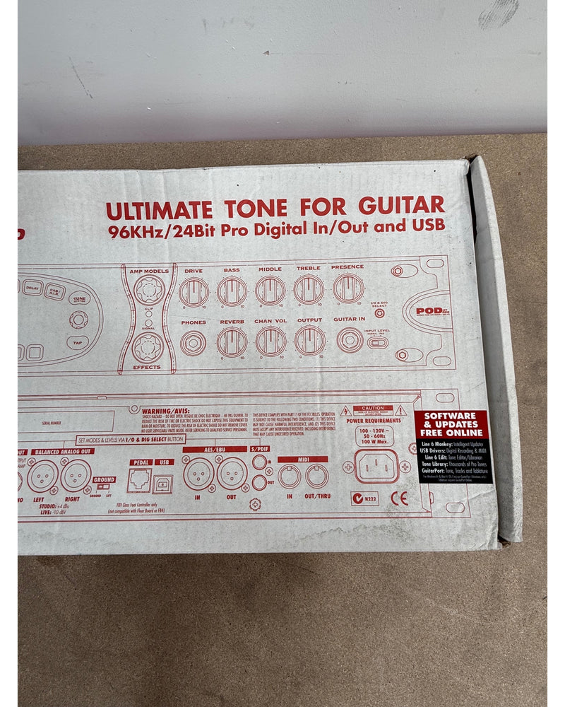 Line 6 POD XT Pro - Effect Processor - Like New w/ Original Box - Image 17