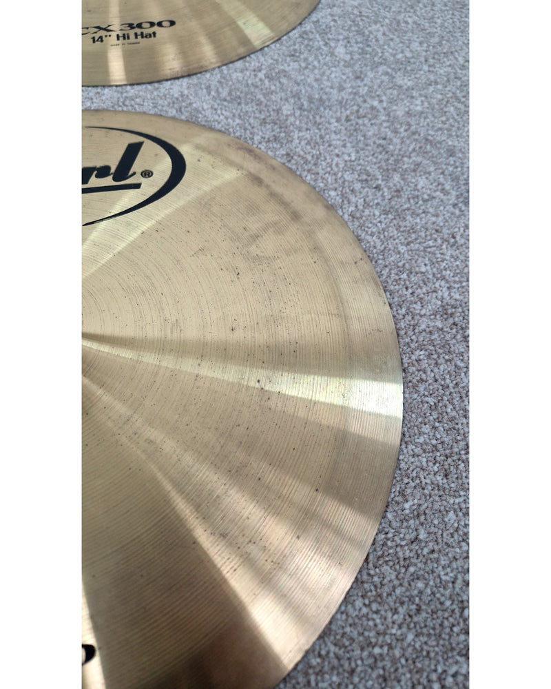 Pearl CX-300 14'' Hi-Hat Pair - Cymbals - Good - image 4