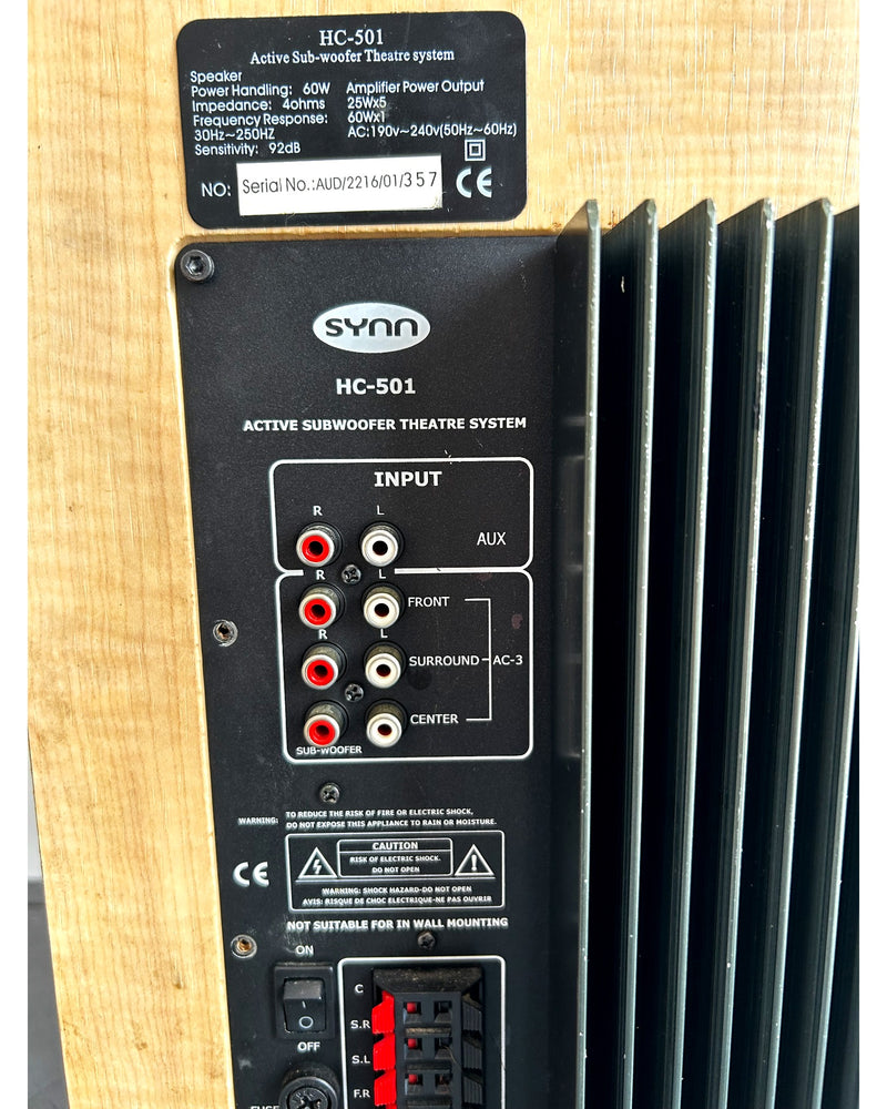 SYNN HC-501 - Subwoofers - Fair - Image 8