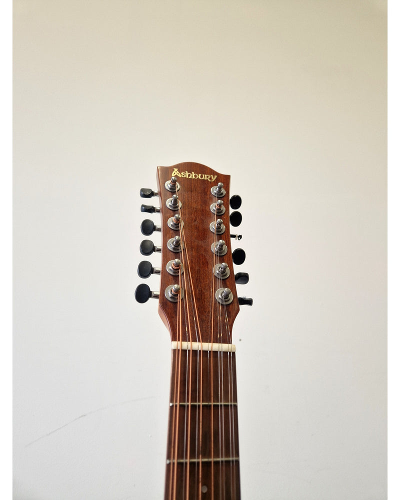 Ashbury AG-48 - Acoustic Guitar - Natural - Good - Image 10