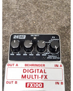 BEHRINGER FX100 - Effects Pedal - Excellent - Image 7