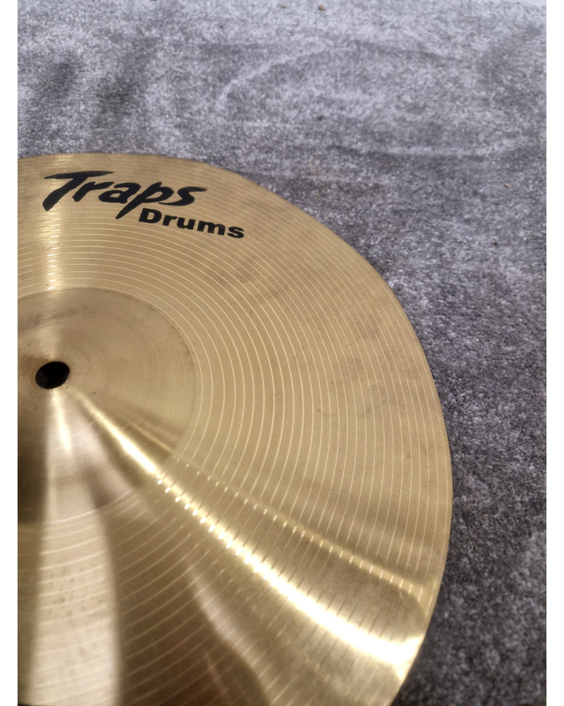 Traps Hi-Hat Cymbals 13.5' – Hi-Hat Cymbal - Good - Image 8