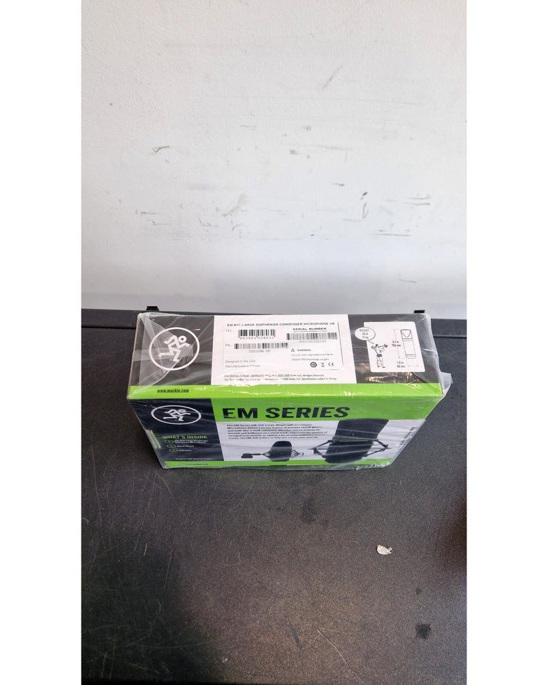 Mackie EM91C - Condenser Microphone - Black - Like New w/ Original Box - image 10