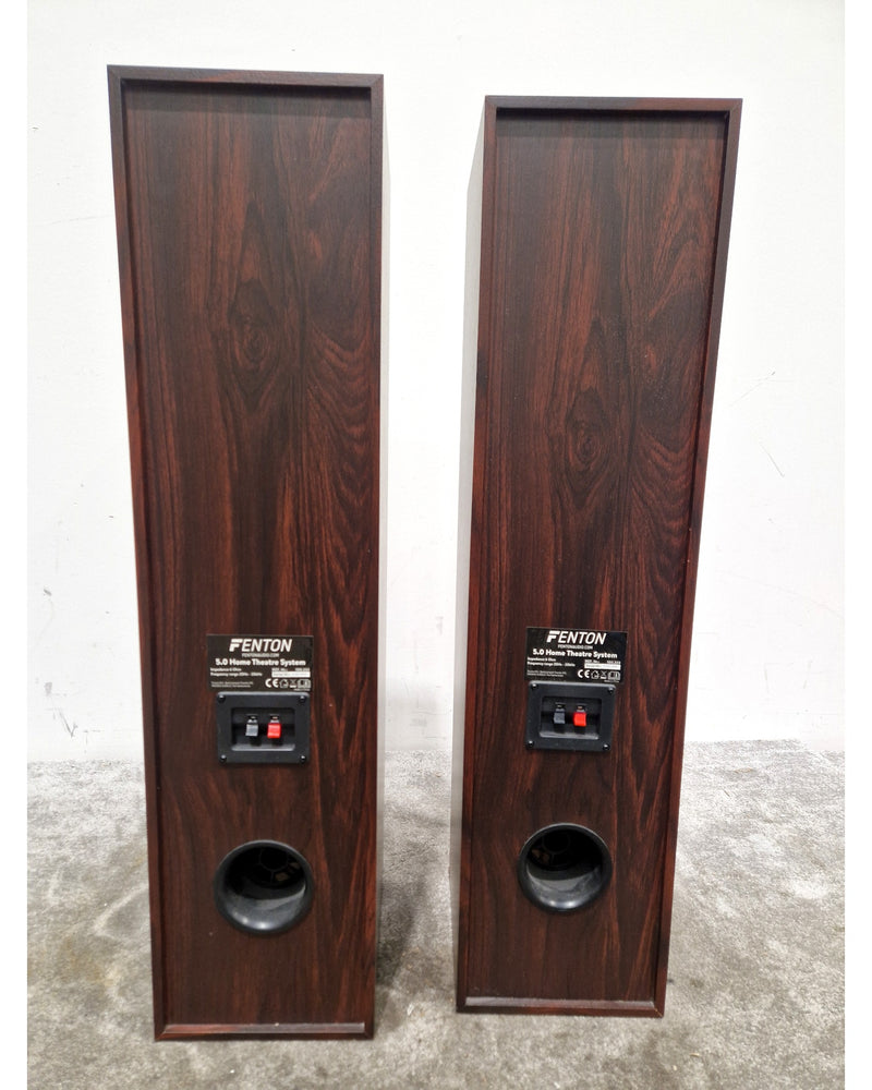 Fenton 5.0 Home Theatre System - Hi-Fi Speakers - Brown - Very Good - Image 4