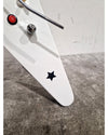 Palace Buckethead V - White/Red – Electric Guitar - Excellent w/ Soft Case - Photo 16