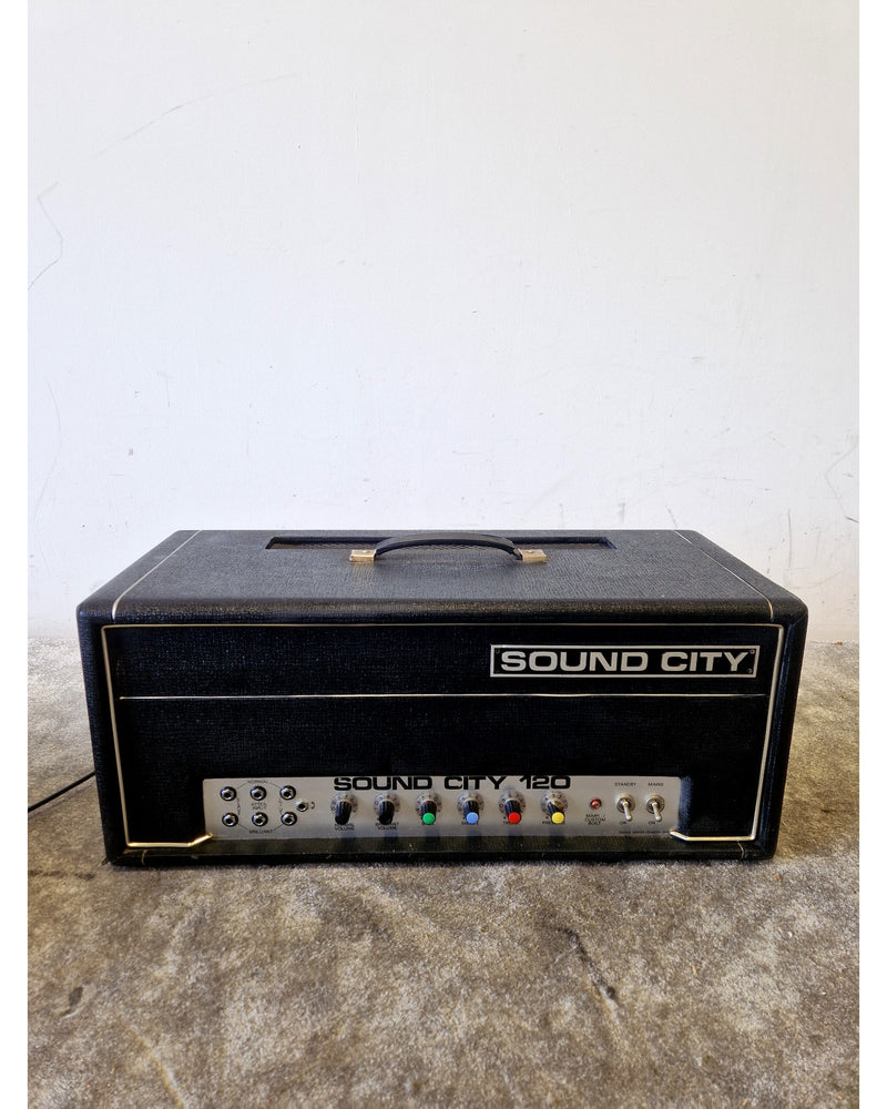 Sound City 120 Vintage Guitar Amp Head - Refurbished - Image 4