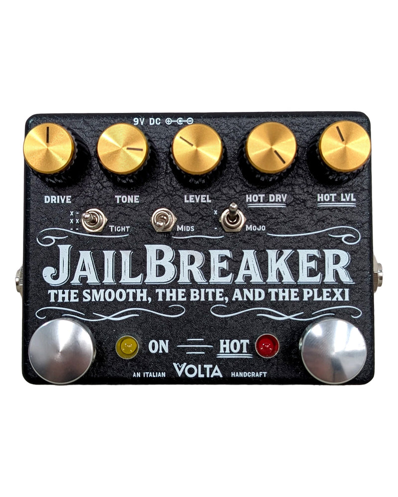 Volta Jailbreaker - Overdrive & Distortion Pedals - Black - Excellent w/ Manuals - image 1