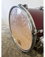 Session Pro Tom Drum 12' Diameter - Metallic Red Drum - Good w/ & hardware - Image 2