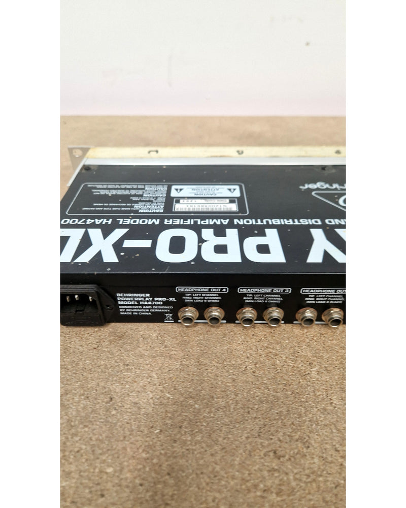 Behringer HA4700 Powerplay - Rack Effects - Good - Image 14