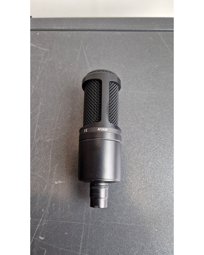 Audio-Technica AT2020 - Microphones - Excellent w/ Soft Case, Manuals, Original Box - Image 2