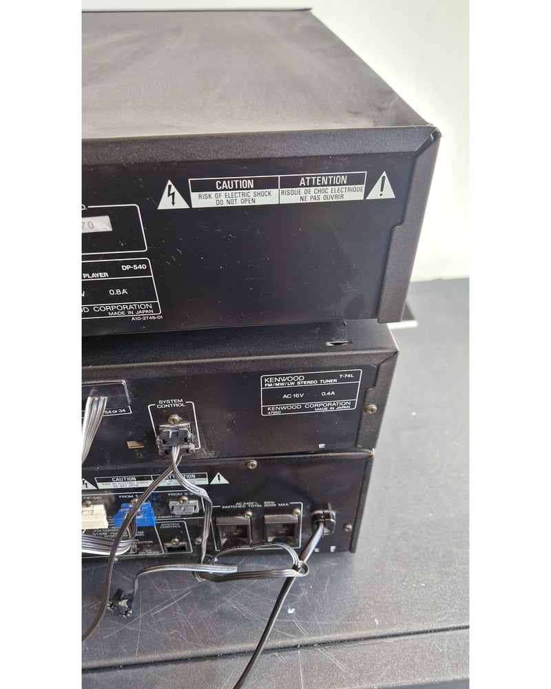 Kenwood M-34 - Hi-Fi Amplifiers - Black - Fair - Image 8
