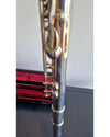 Yamaha YFL-381 - Wind Instrument - Silver - Very Good w/ Hard Case & Cleaning rod - Photo 4