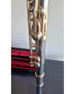 Yamaha YFL-381 - Wind Instrument - Silver - Very Good w/ Hard Case & Cleaning rod - Image 4