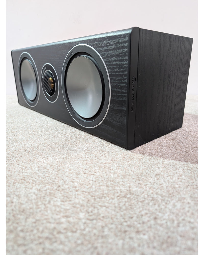 Monitor Audio Bronze Centre - Hi-Fi Speaker - Black Oak - Excellent w/ Original Box - image 4