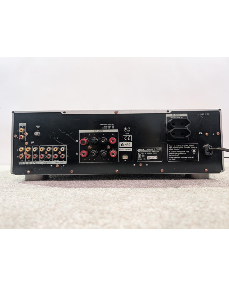 Sony TA-FB930R - Hi-Fi Amplifier - Silver - Fair - image 7