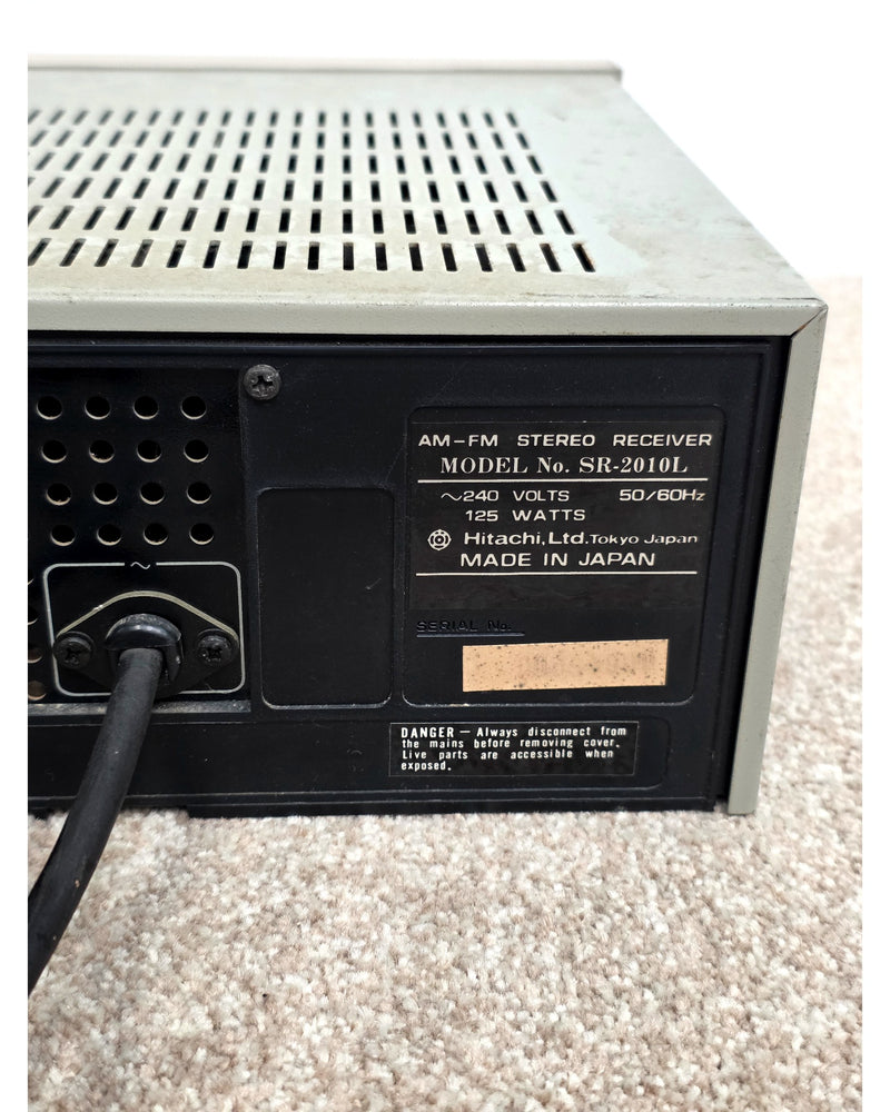 Hitachi SR-2010L - Receiver - Silver - Good - image 10