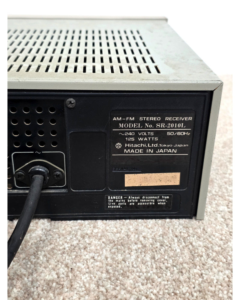 Hitachi SR-2010L - Receiver - Silver - Good - image 10
