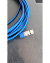 Van Damme 25ft Microphone Cable - Blue – Microphone Cable - Very Good - Photo 3