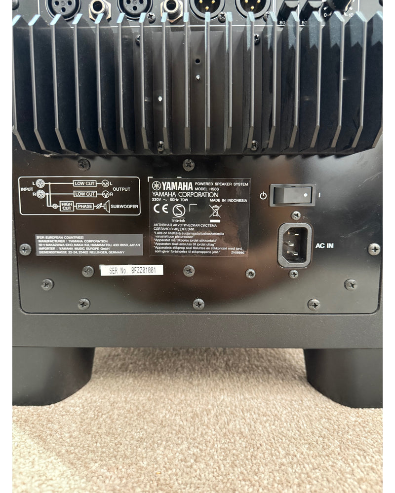 Yamaha HS8S Subwoofer - Subwoofer - Excellent - image 7