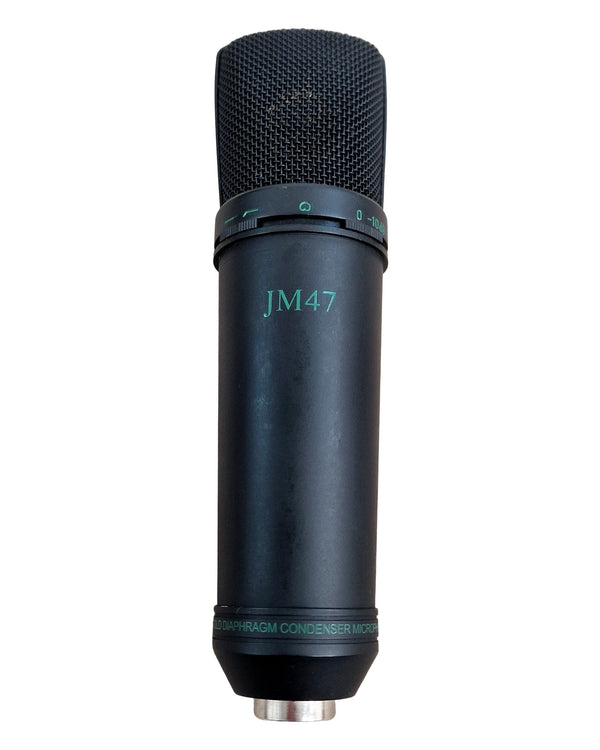 Joe Meek JM47 - Condenser Microphone - Black - Excellent w/ Soft Case