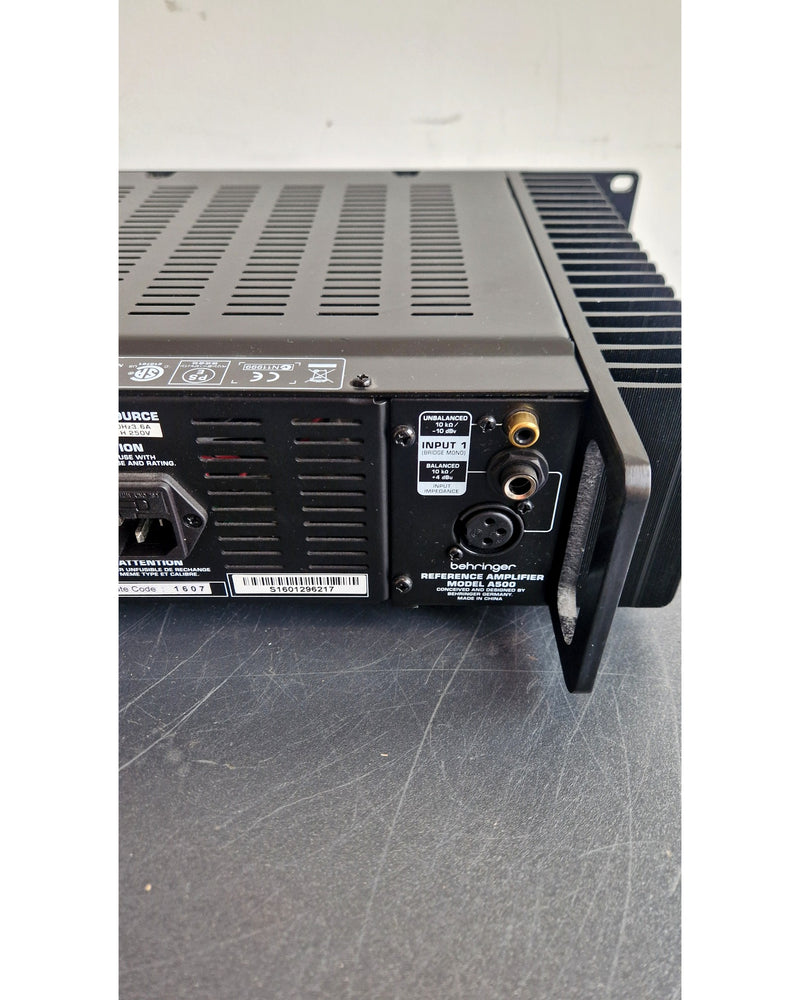 Behringer A500 - Power Amplifiers - Excellent - Image 14