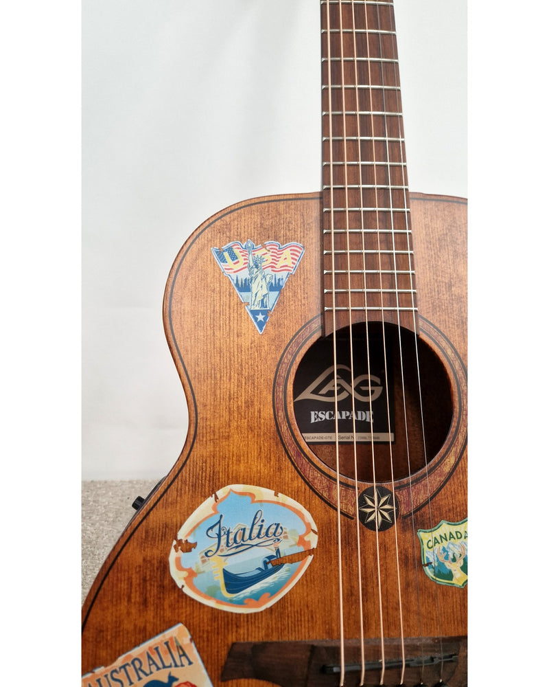 Lag Escapade-GTE - Electro-Acoustic Guitar - Like New w/ Soft Case - image 7