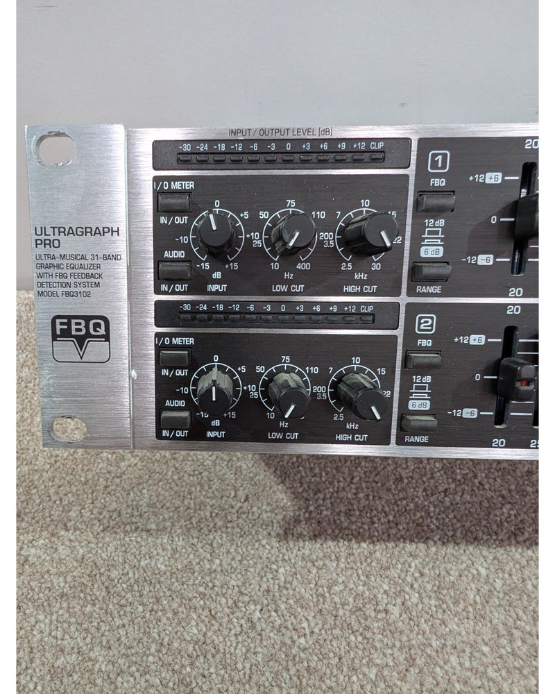 Behringer Ultragraph Pro FBQ3102 - Equaliser - Good w/ Original Box - image 6