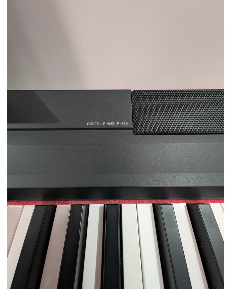 Yamaha P-115 - Digital Piano - Black - Very Good w/ Power Supply - image 11