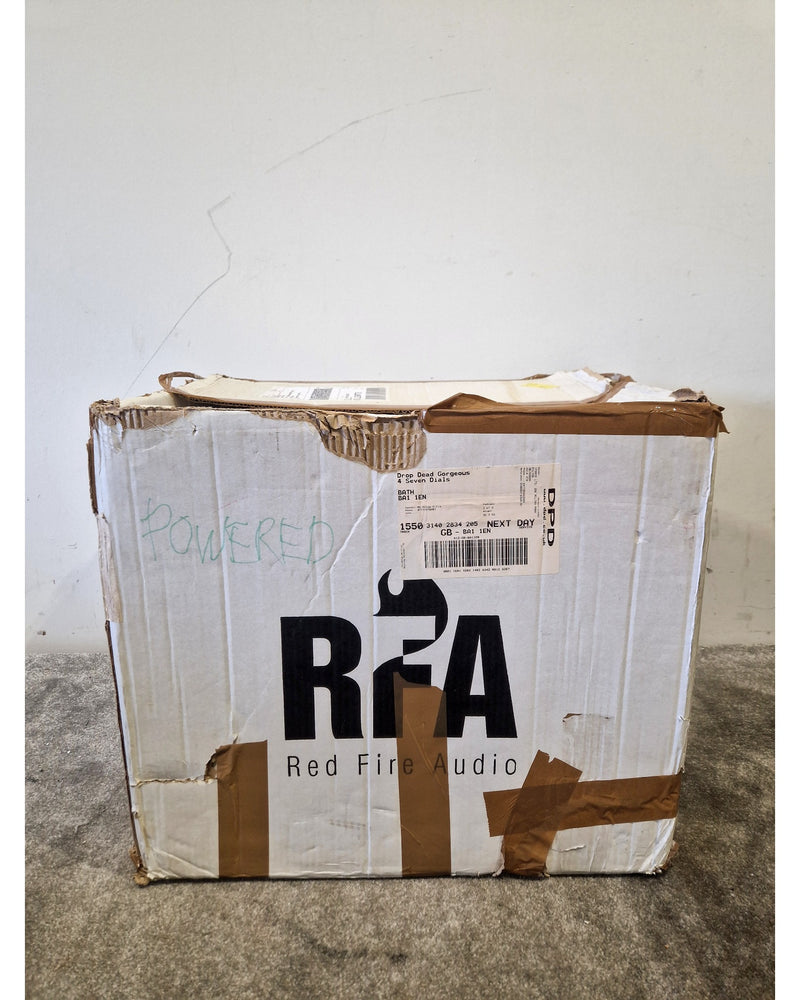 RFA-PM10H Red Fire Audio - 150W Powered Wedge Stage Monitor - Black - Excellent w/ Original Box - Image 10