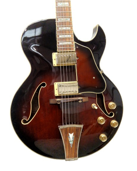 Ibanez Artcore AK95 Dvs 12 01 - Dark Walnut Hollow Body Guitar - Classic Jazz Tone - Good - Image 1