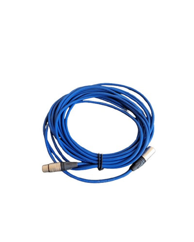 Sommer 25ft Microphone Cable - Blue – Microphone Cable - Very Good
