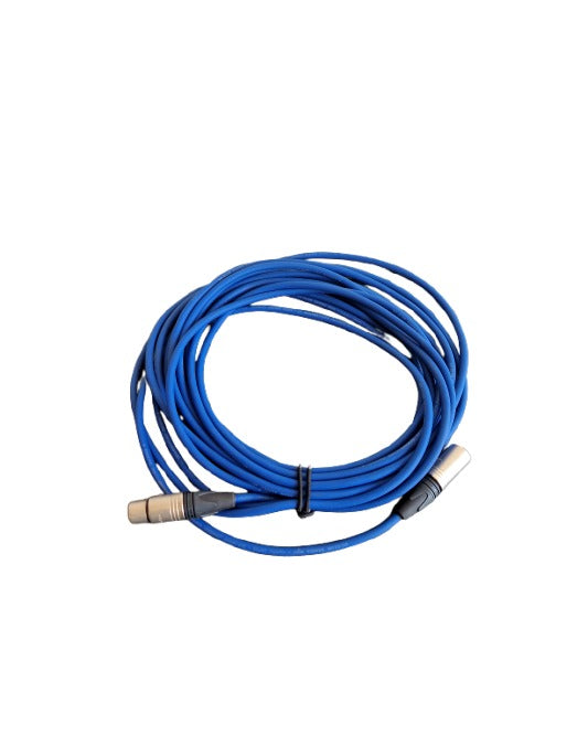 Sommer 25ft Microphone Cable - Blue – Microphone Cable - Very Good - Image 1