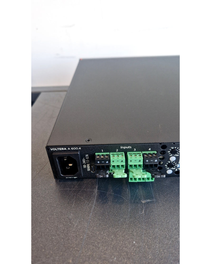 Biamp Voltera A 600.4 - Power Amplifiers - Good w/ Original Box, Cables, Manuals - Image 13