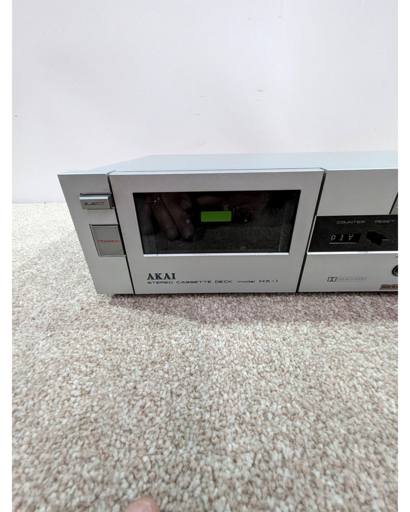 Akai HX-1 - Cassette Deck - Silver - Good - image 4
