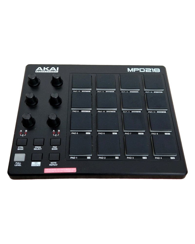 AKAI MPD218 - MIDI Controller - Like New w/ Original Box & USB Cable - image 1