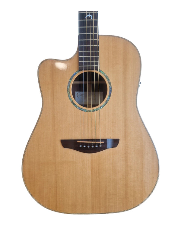 Faith FS3 - Left-Handed Acoustic Guitar - Very Good w/ New Strings