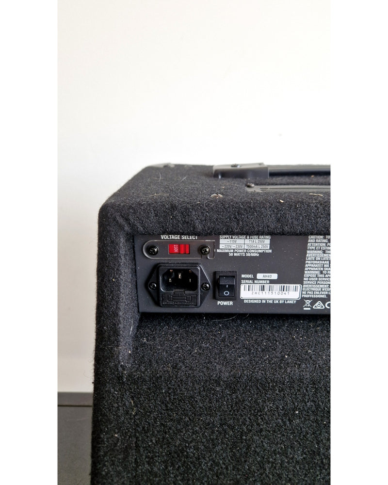 Laney AH40 - Guitar Amplifiers - Black - Like New w/ Manuals - Image 7