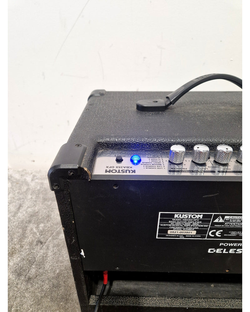 Kustom KBA35X DFX - Bass Guitar Amplifier - Combo - Good - Image 9